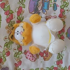 Vintage Garfield Angel Plush